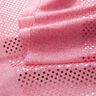 tessuto con paillettes, piccoli pois – rosa,  thumbnail number 3