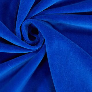 Velluto di cotone – blu reale, 