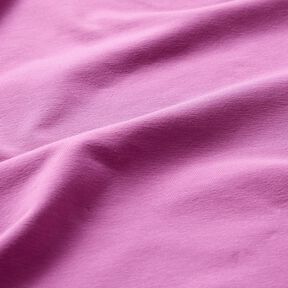 jersey di cotone medio tinta unita – lillà rosso, 