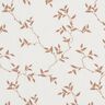 jersey di cotone Tralci di foglie – avorio/marrone chiaro,  thumbnail number 1