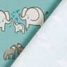 jersey di cotone Animali della steppa e arcobaleni – canna palustre,  thumbnail number 4