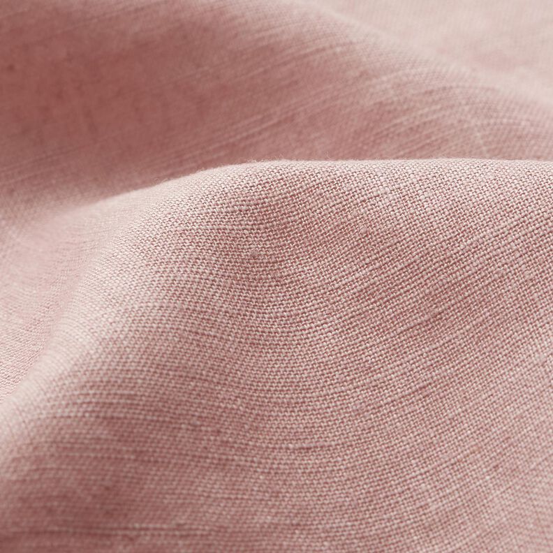 Leggero misto lino prelavato – rosa antico chiaro,  image number 3