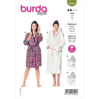 accappatoio, Burda 6094 | 44-54, 