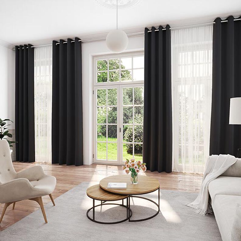 Tessuto oscurante Sunshade – nero,  image number 7