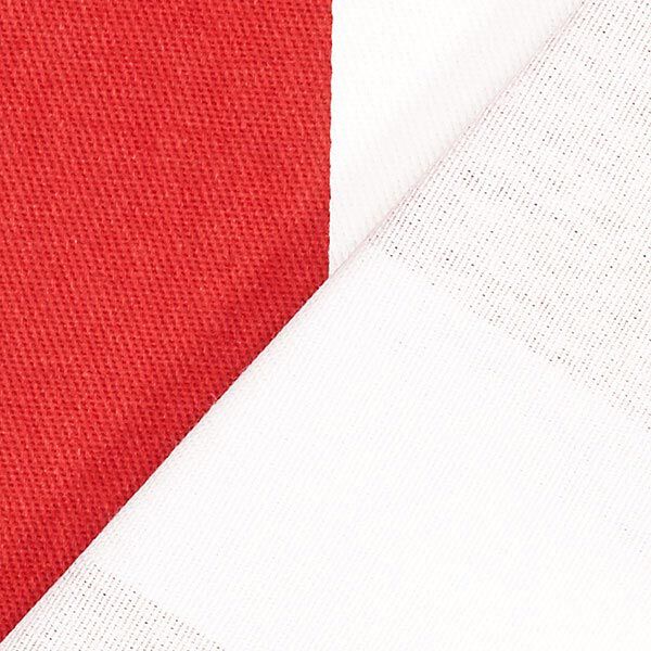 Twill cotone strisce 4 – rosso/bianco,  image number 3