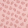 flanella di cotone Gatti | by Poppy – rosa antico chiaro/rosso borgogna,  thumbnail number 1