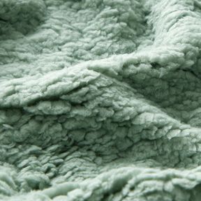 Soffice tessuto in peluche – menta chiaro, 