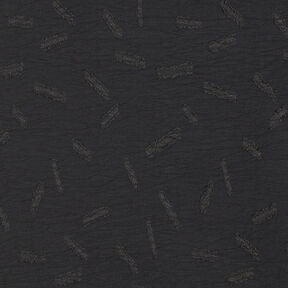 Jacquard Dobby a righe – nero, 