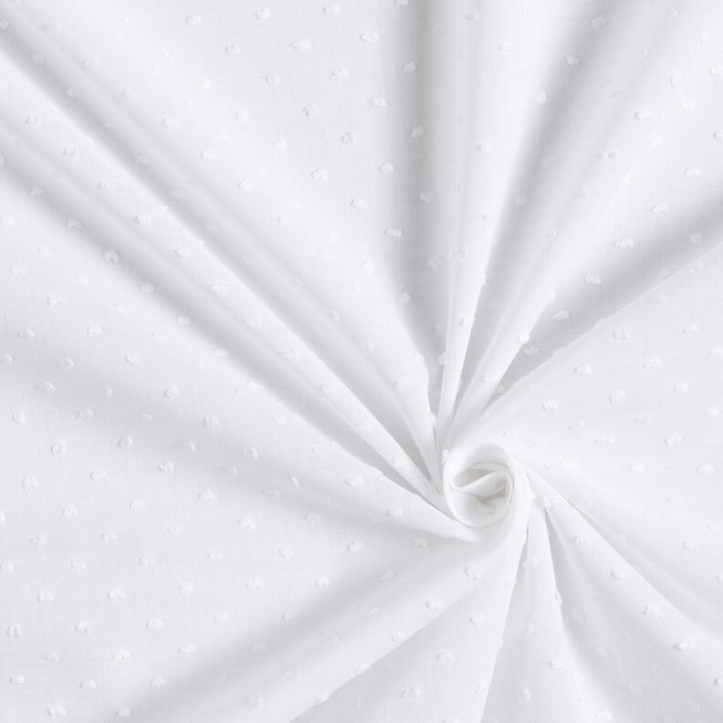 Batista di cotone Dobby – bianco, image number 1