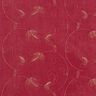 Velluto a costine con fiori ricamati glitterati – rosso carminio,  thumbnail number 1