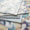 tessuto arredo mezzo panama grandi fiori – mandorla/blu,  thumbnail number 5