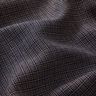 Tessuto in cotone a piccoli quadri – nero/marrone,  thumbnail number 2