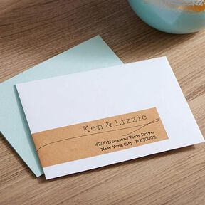 Carta scrivibile Cricut Smart Label, confezione da 4 pezzi [13,9 x 30,4 cm] | Cricut – marrone, 