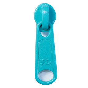 cursore per cerniera lampo [5 mm] | Prym – azzurro, 