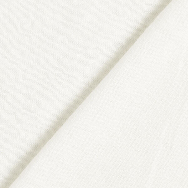 misto lino viscosa tessuto in maglia fine – bianco lana,  image number 3