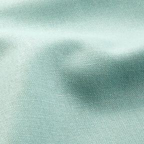 Tessuto in puro lino pesante tinta unita – menta chiaro, 
