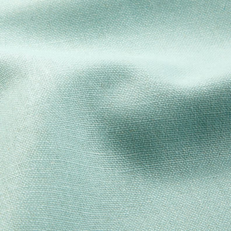 Tessuto in puro lino pesante tinta unita – menta chiaro,  image number 2