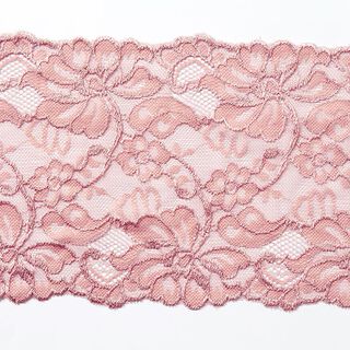 pizzo elastico Selene [150 mm] - rosa antico, 