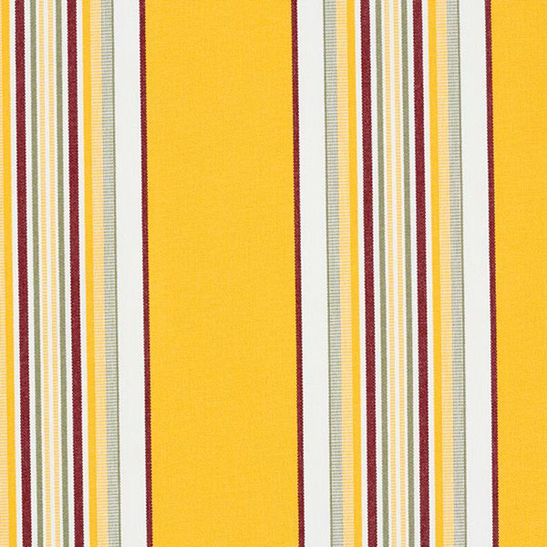 tessuto per tende da sole righe larghe e sottili – giallo sole/bianco,  image number 1