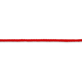Cordoncino in cotone [Ø 3 mm] – rosso, 