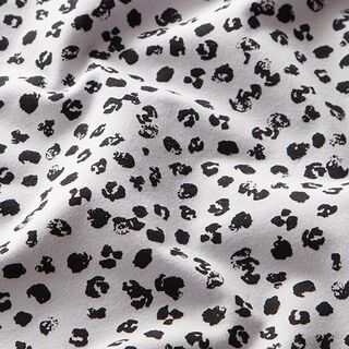 jersey di cotone, stampa ghepardo – grigio nebbia, 