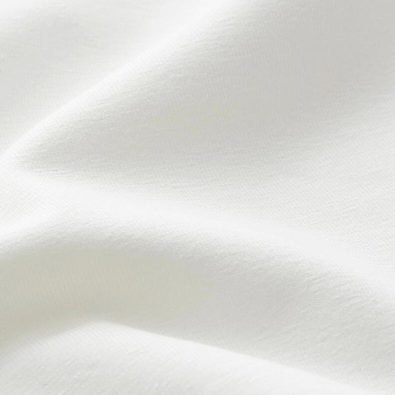 jersey di cotone medio tinta unita – bianco lana,  image number 4
