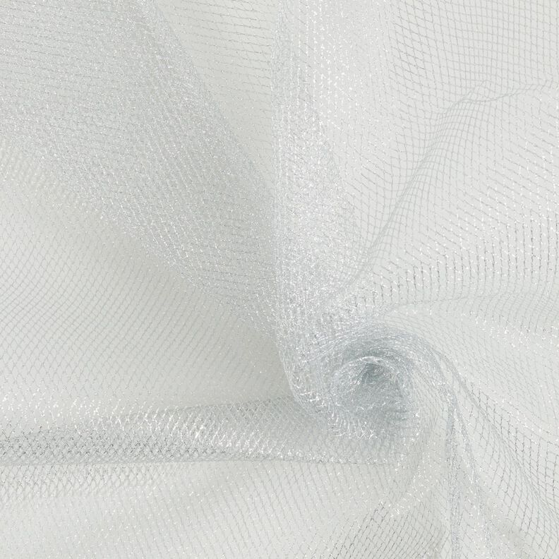 tulle Metallico – argento,  image number 4