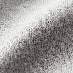tessuto da tappezzeria effetto tessuto spinato – grigio argento | Resto 90cm, 