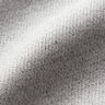 tessuto da tappezzeria effetto tessuto spinato – grigio argento | Resto 90cm,  thumbnail number 2
