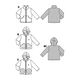 Giacca / Giacca con cappuccio, Burda 9425,  thumbnail number 4