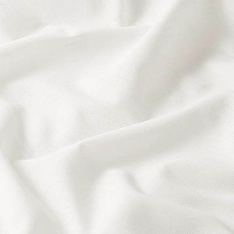 batista di cotone tinta unita – bianco lana,  image number 2