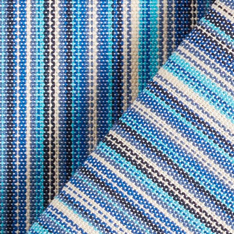 Tessuto per tende da sole righe sottili – blu,  image number 3