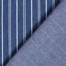 Tessuto denim leggero elasticizzato a righe – colore blu jeans,  thumbnail number 5