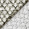 cotone rivestito mattonelle a fiori – canna palustre/bianco,  thumbnail number 4