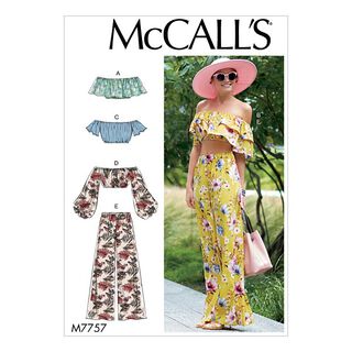 top | pantaloni, McCALL'S 7757 | 44 - 50, 