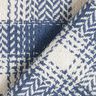 tessuto per cappotti Misto cotone A quadri – grigio blu/avorio,  thumbnail number 4