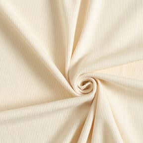 Jersey a costine fini non sbiancato – naturale, 