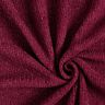 ciniglia maglia jacquard Glitter – rosso Bordeaux/argento effetto metallizzato,  thumbnail number 1