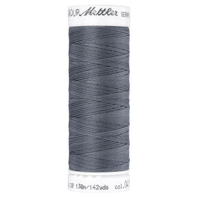 Cucirino Seraflex per cuciture elastiche (0415) | 130 m | Mettler – grigio, 