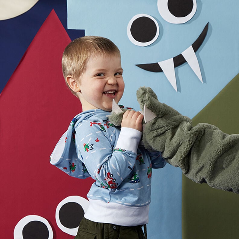 tessuto per bordi e polsini tinta unita – bianco lana,  image number 12