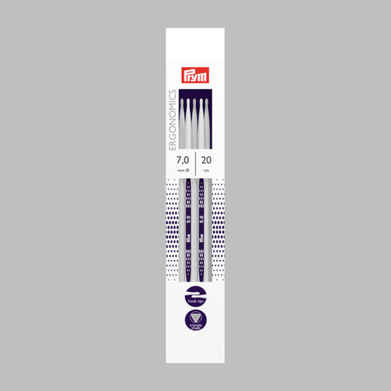 7,0 | 20 cm Ferri da calza Ergonomics | Prym,  image number 1