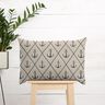 tessuto arredo mezzo panama Ancora classica – naturale/blu marino,  thumbnail number 7