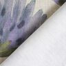 tessuto arredo mezzo panama Trifoglio fiorito – grigio blu/tortora chiaro,  thumbnail number 4