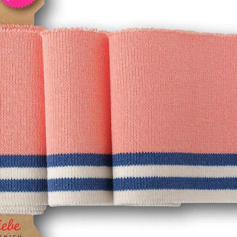 GOTS tessuto in maglia per bordi e polsini CUFF ME COLLEGE [ 140 cm | 7,5 cm ] | Albstoffe,  image number 2