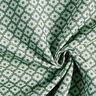 Tessuto jacquard da esterni losanghe – verde oliva,  thumbnail number 3
