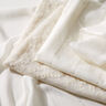 Paillettes in voile misto cotone-seta – bianco,  thumbnail number 6