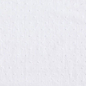 batista di cotone Dobby – bianco, 