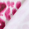 GOTS French terry Batik con motivo leopardato | TCC x LOOKS by Wolfgang Joop – porpora/bianco,  thumbnail number 6