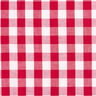 tessuto in cotone Quadro vichy 1,7 cm – rosso/bianco,  thumbnail number 1