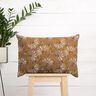 tessuto arredo mezzo panama grandi fiori – beige scuro/giallo curry,  thumbnail number 6